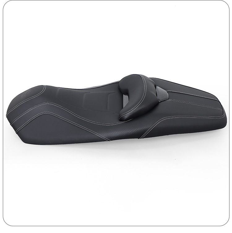 Longxin Wuji SR250GT modified cushion assembly breathable and comfortable lumbar cushion leather backrest non-destructive installation