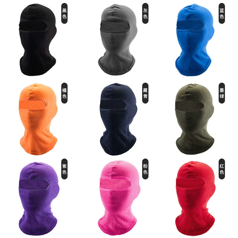 Трансграничная маска для головного убора для езды на велосипеде Зимняя утолщенная теплая маска для головного убора Флис Холодостойкая маска-маска