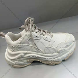 B家巴家BL款Triple-s 新款帆布老爹鞋 百搭潮流男女同款系列