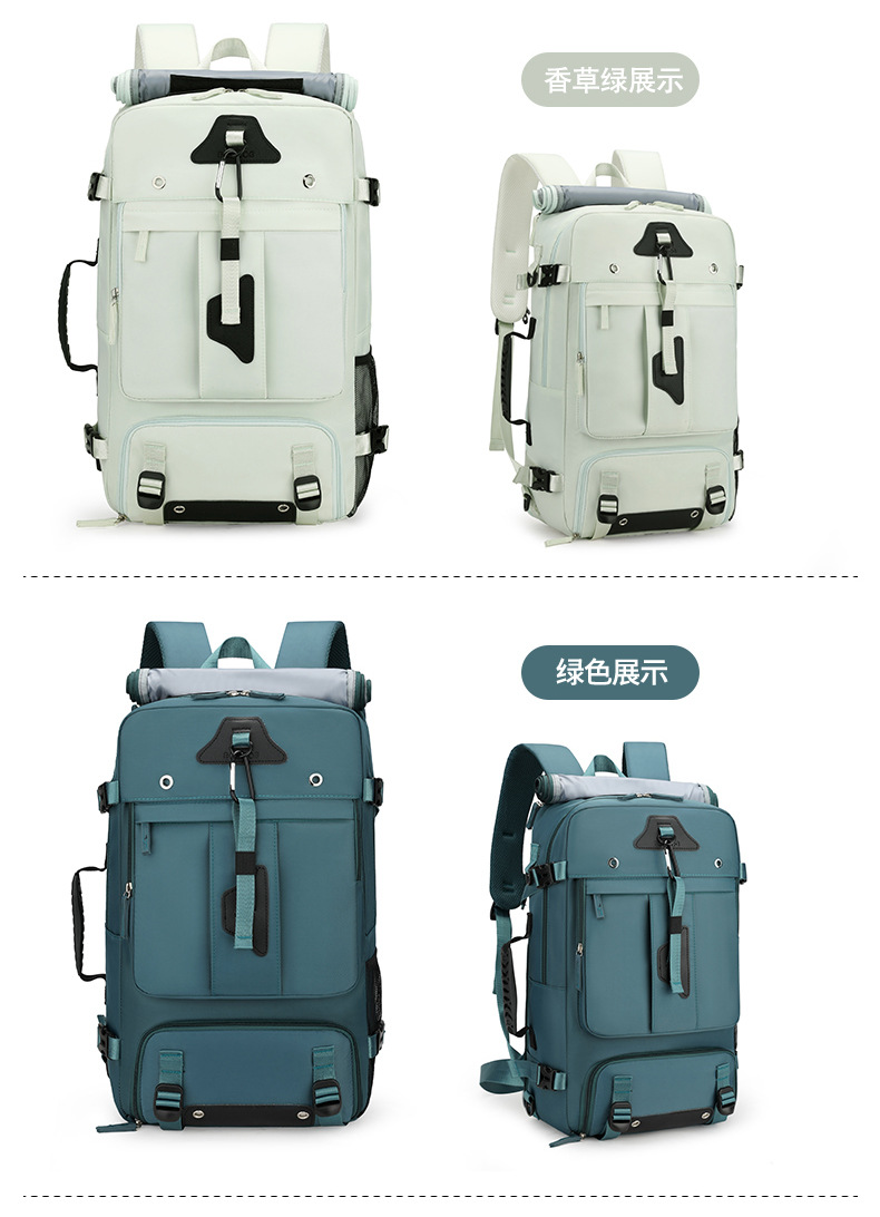 New super large capacity male outdoor expandable travel cabin size backpack travel large luggage bag