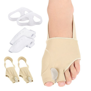 Hallux Valgus, Protruding Overlapping Toes, Toe Inversion Separator, Double-Ring Soft Anti-Wear Set