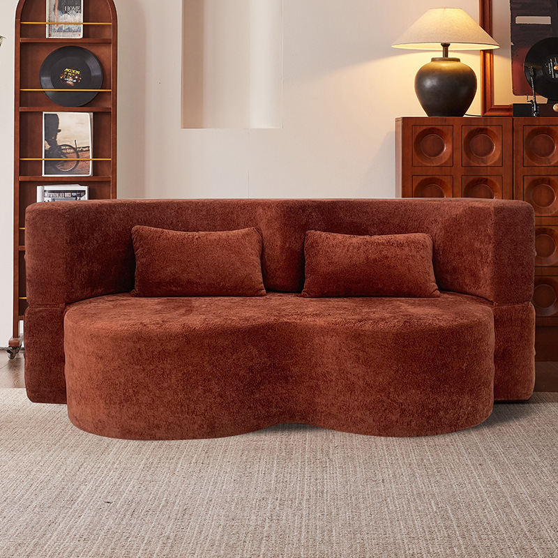 Compresión sofá comercio exterior transfronterizo desmontaje completo sofá perezoso pequeño tipo de casa vacío sofá cama de compresión