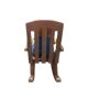 Cute rocking chair rabbit resin decoration garden balcony courtyard landscape bonsai decoration gift kindergarten B & B