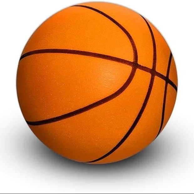 Sindax Silent Basketball Silent No. 7 Ball Training Indoor Non-Shedding Adult Home Kidsren's Professional Racket Ball