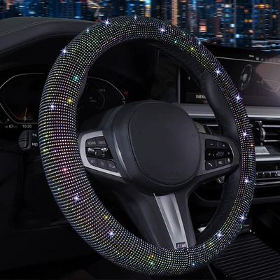 Steering Wheel Cover, Handlebar Cover, Car: Steering wheel cover - color-38cm