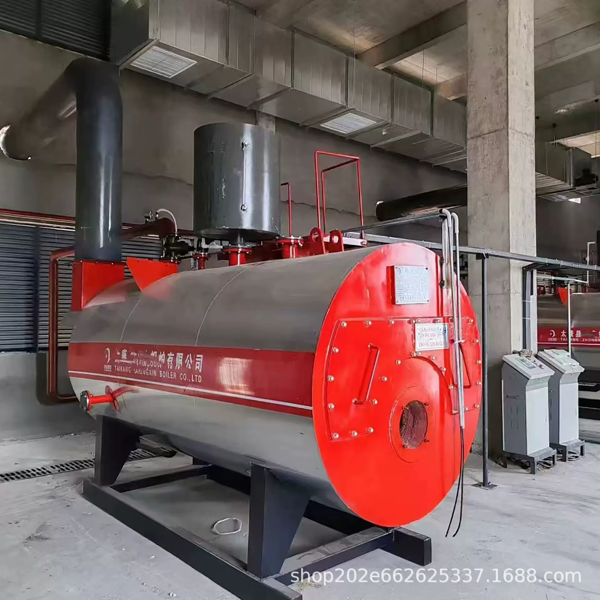 撬装供热站 箱式供热锅炉 1吨燃气低氮排燃气热水锅炉现货供应