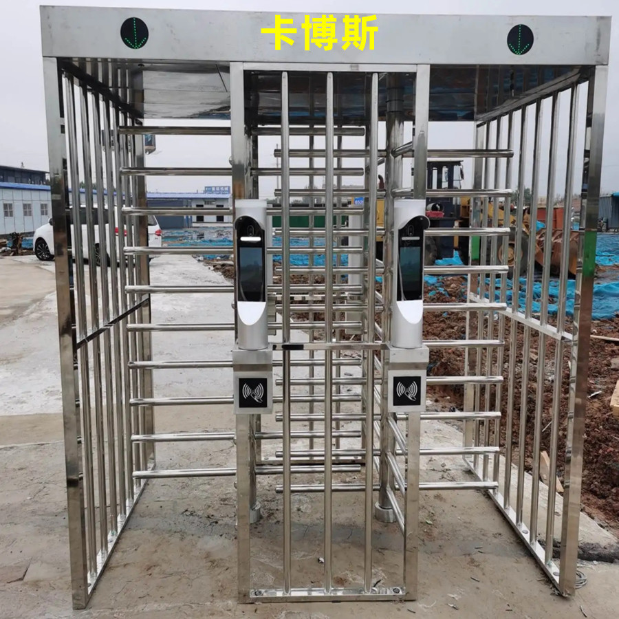 工地人脸识别全高转闸 工地实名制通道闸机考勤访客登记人流量控