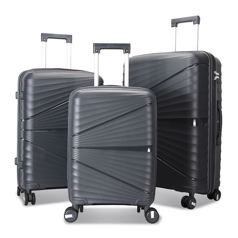 [Customized] Travel Trolley Case 20inch Carry-On Suitcase with Silent Universal Wheels, Pp Hard Shell, Lightweight and Waterproof