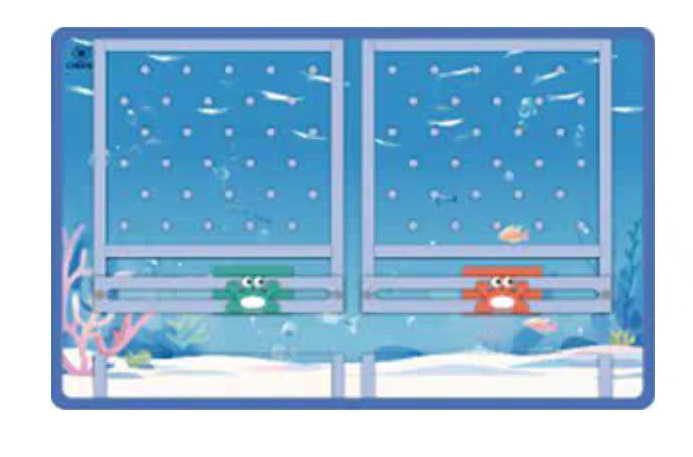 해저 롤볼 벽면 게임 70*45cm