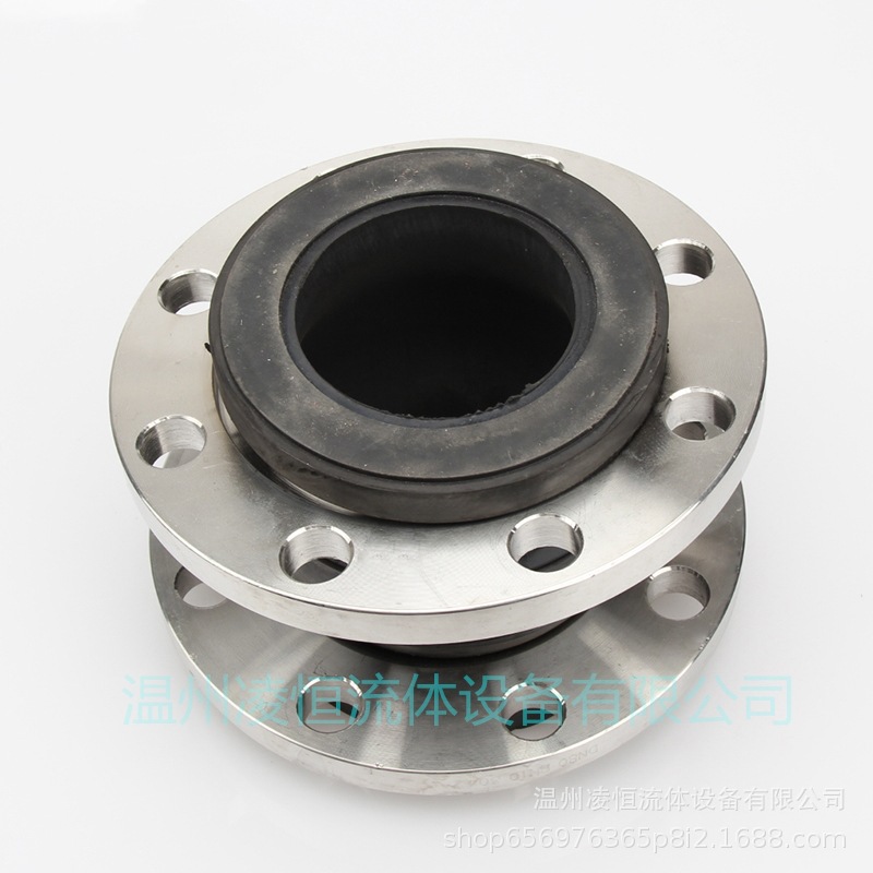 304不锈钢法兰软接头KXT型膨胀节减震器橡胶软连接避震喉