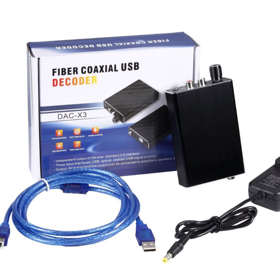 X3 decoder DAC lossless audio decoder USB/optical/coaxial headphone amplifier all-in-one sound card
