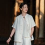 晨练短袖新款夏季太极服
