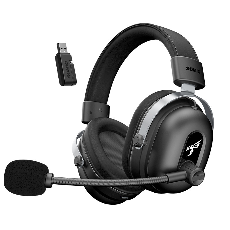 Somic G936Pro+W Head-Mounted Wireless Gaming Headset Three-Mode Bluetooth E-Sports Dedicated Headset