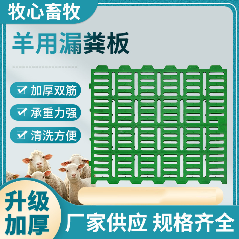 Fabricante de tablero de fugas de estiércol de ovejas mayorista de cabra de ovejas equipos de cría de ovejas plástico grueso cama de ovejas con estiércol suelo tablero de fugas de estiércol