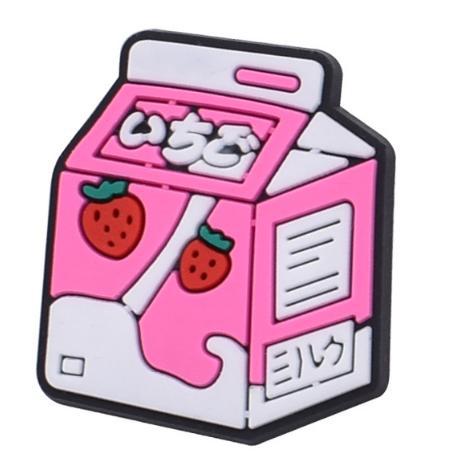 Nuevos dijes rosas para zuecos, clips desmontables para zapatos Crocs para niños y niñas, accesorios DIY para zapatos de jardín.