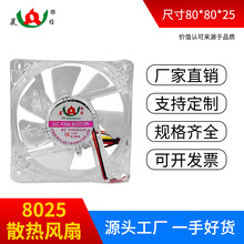 ����DC8025ɢ���L��5v 12v 24v���L��LED�� ܇�d�������ֱ���L��