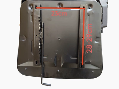 Forklift Seat – Other vehicle seats - seat-mounting-hole-spacing-2328