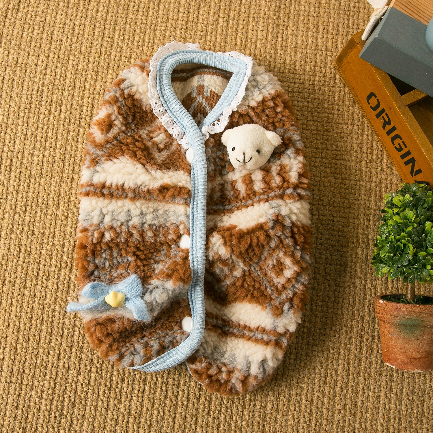 Осенняя и зимняя собака теплая хлопчатобумажная одежда для домашних животных милый шнауцер Тедди жилет для кошек одежда для собак жилет для собак