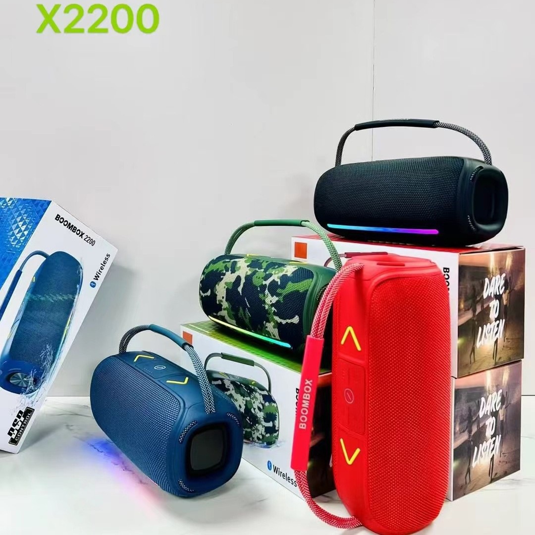 【Mountain View 5.3】X2200 Square Dance Speaker Outdoor Wireless Bluetooth Speaker Portable High-Power Dsp Sound Effect