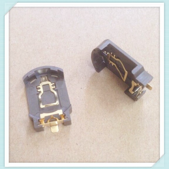 CR2032镀金电池座 BS-8耐高温高端2032电池座子