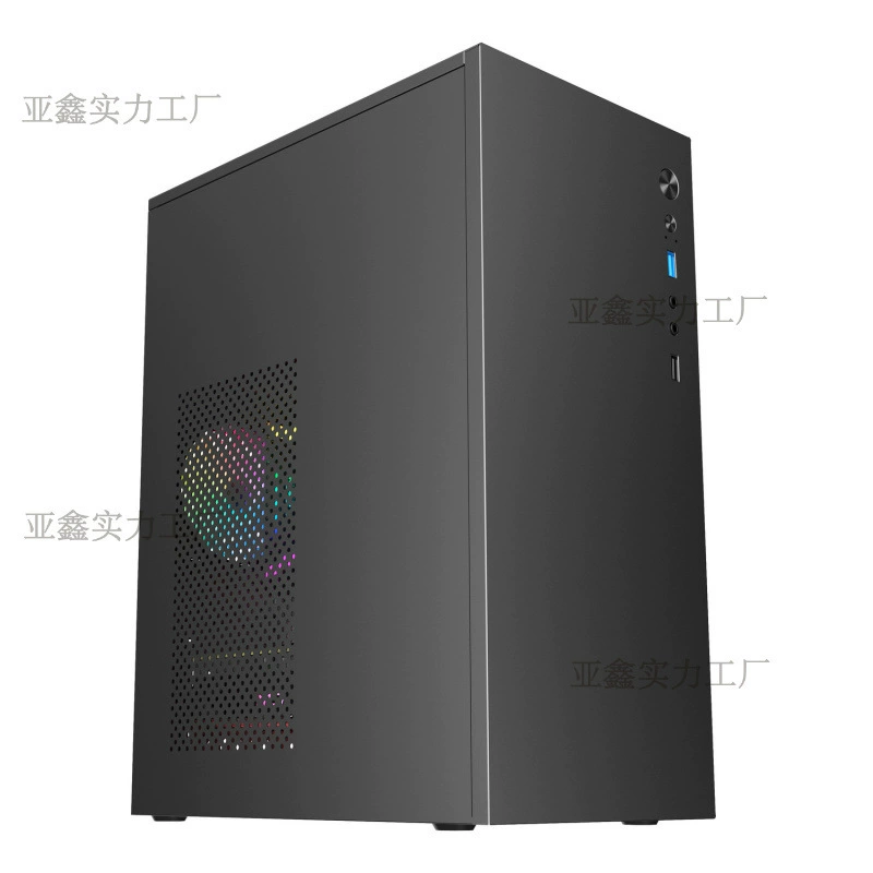 Мини-корпус для компьютера, настольный MATX, DIY корпус для материнской платы ITX, небольшой настольный корпус для дома