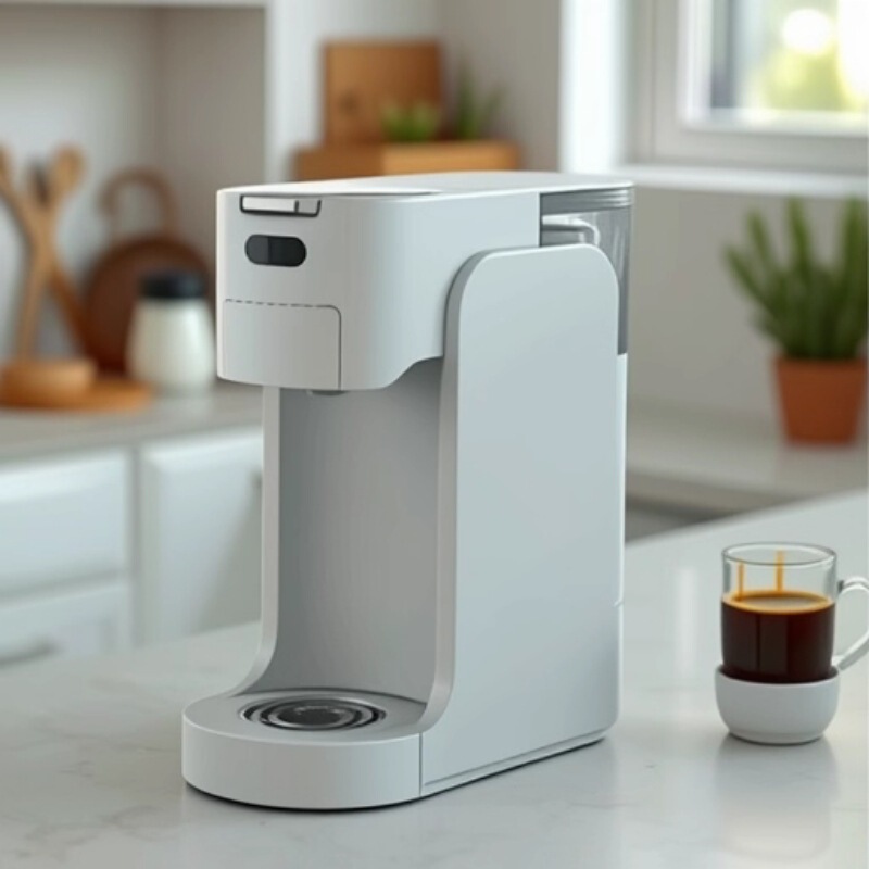 Youxiang 8-Point Small Household Coffee Machine Office Fully Semi-Automatic Capsule Coffee Machine Suitable for Dg Extraction Machine