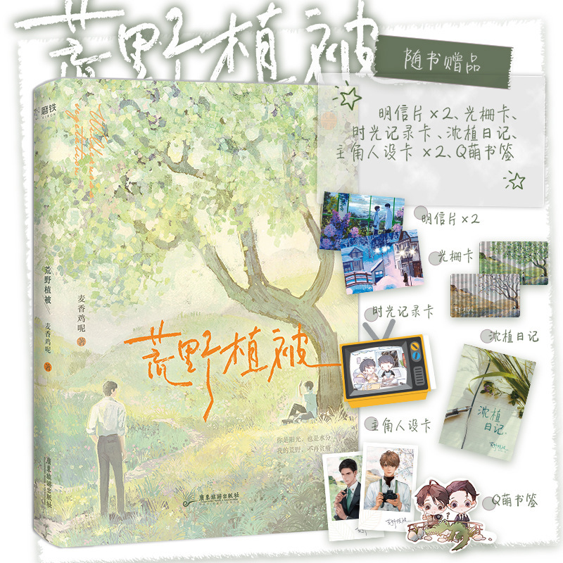 Wilderness Vegetation Youth Literature Youth Urban Novel Physical Book Elite Lawyer Shen Zhi × Great Photographer Xu Yan