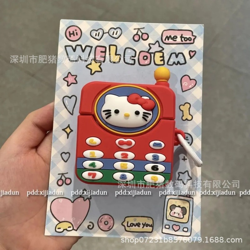 2025年卡通新款airpods4代蓝牙耳机套苹果2/3代/pro2硅胶保护套|undefined