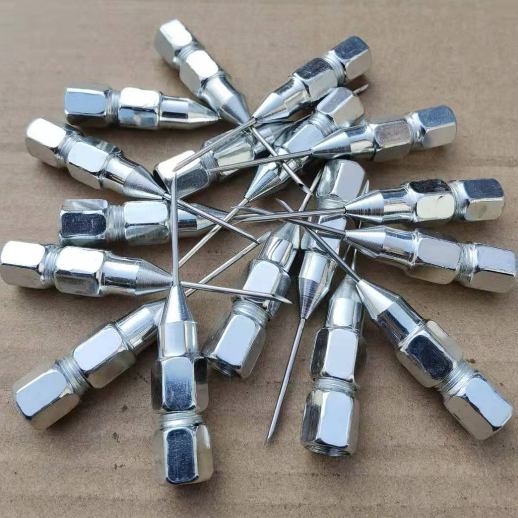 New needle grease gun head machine bearing maintenance-free butter universal grease gun head needle nozzle