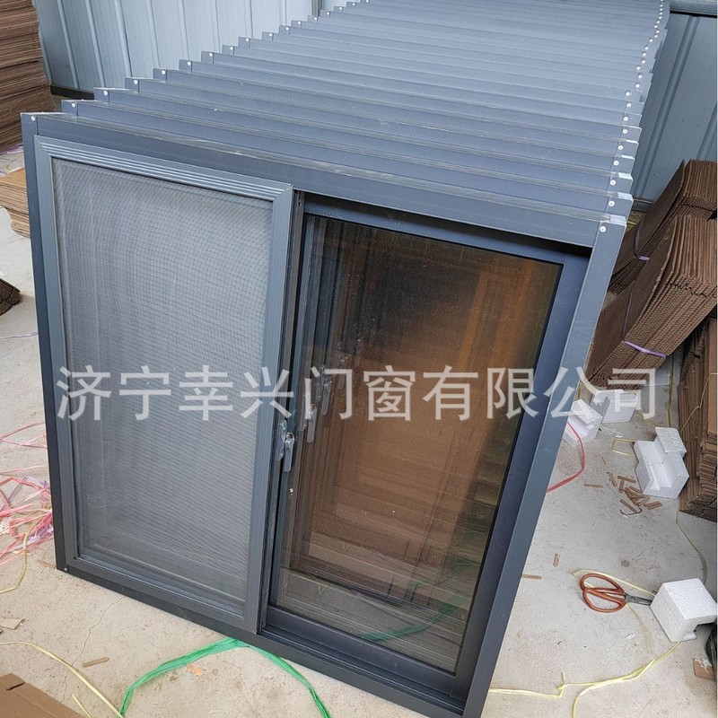 铝合金窗户农村自建房养殖场用通风窗厕所窗厨房用推拉厂房玻璃窗|undefined