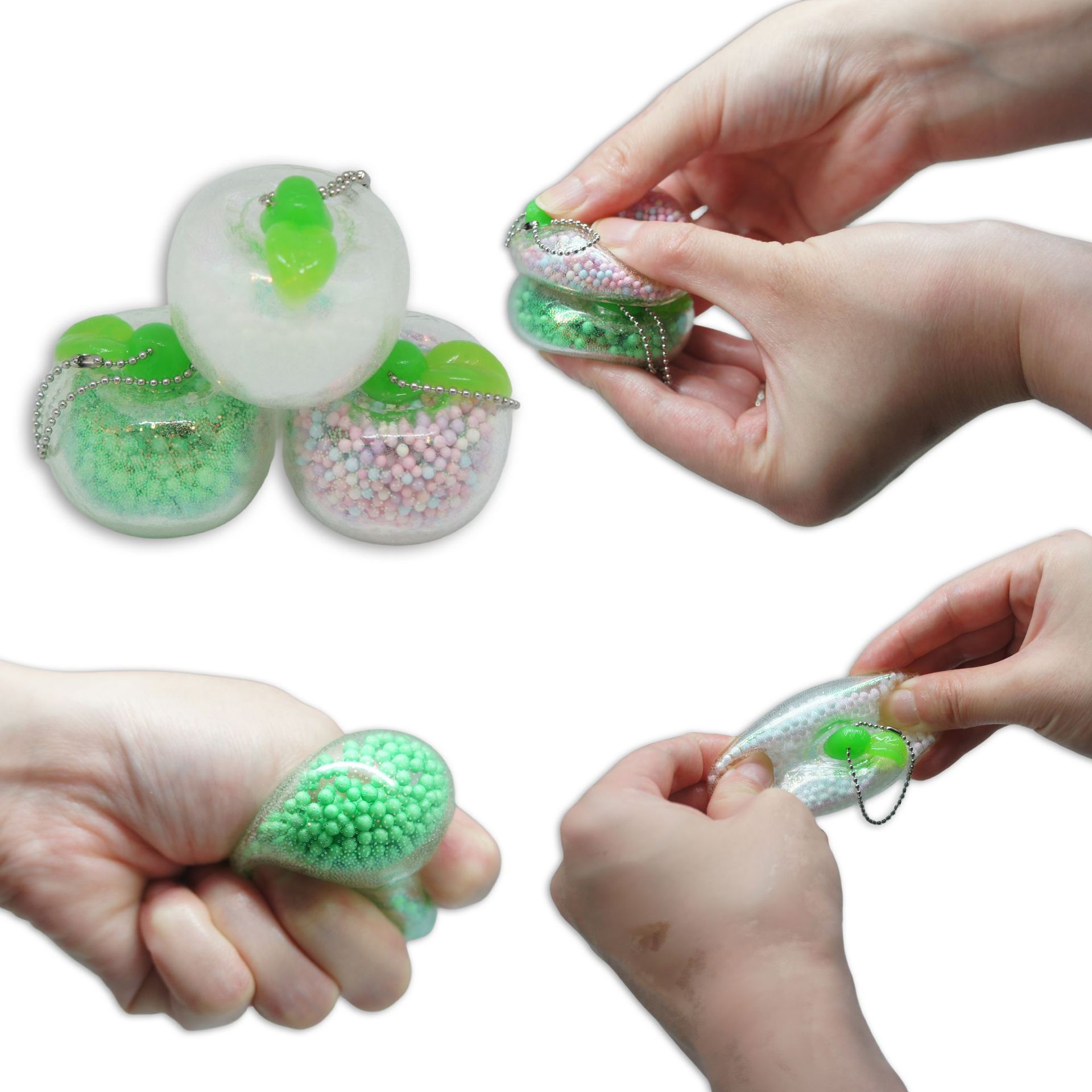 Simulación manzana pellizco le simulación creativa fruta pellizco descompresión ventilación juguete pequeño libro rojo mismo estilo Pequeña Manzana