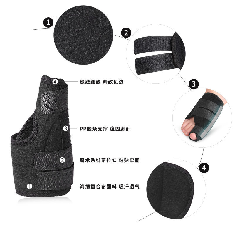 Breathable cotton big toe valgus orthosis toe big toe valgus…