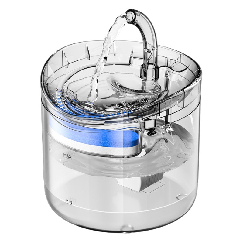 Dispensador de agua automático para mascotas fuente de circulación gato dispensador de agua a temperatura constante gato agua potable gato perro alimentador de agua suministros para mascotas