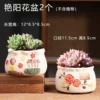 2 large sunflower pots