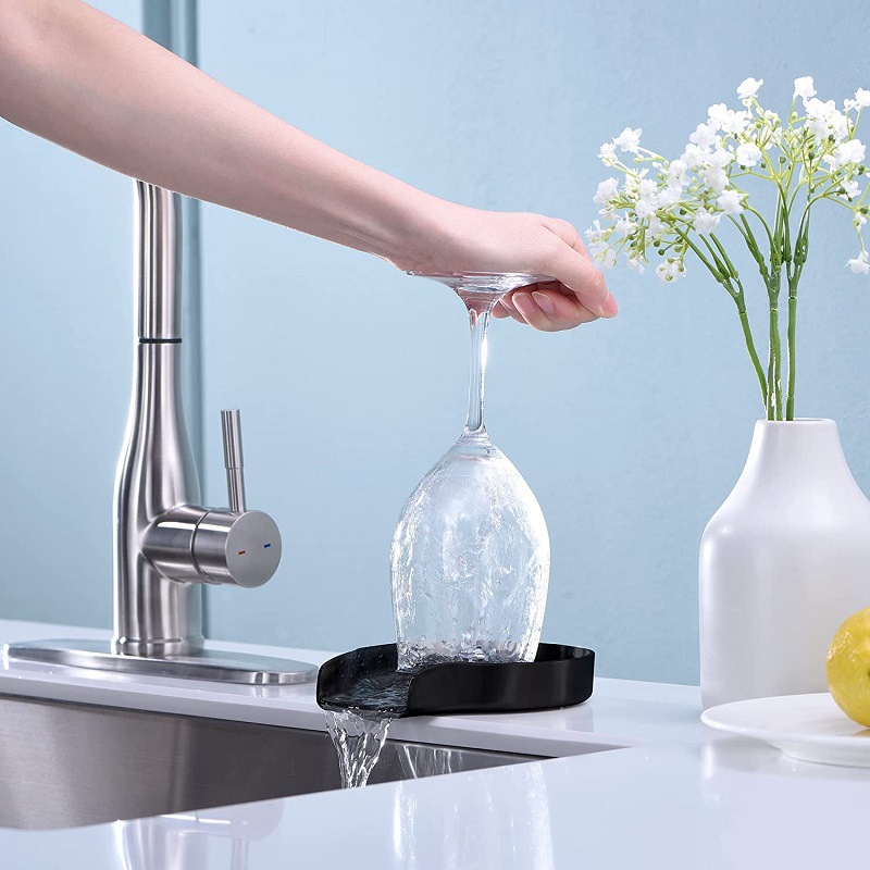 American-grade high-pressure cup washer, sink bar counter, no-cleaning automatic cup washer, built-in faucet flusher undefined