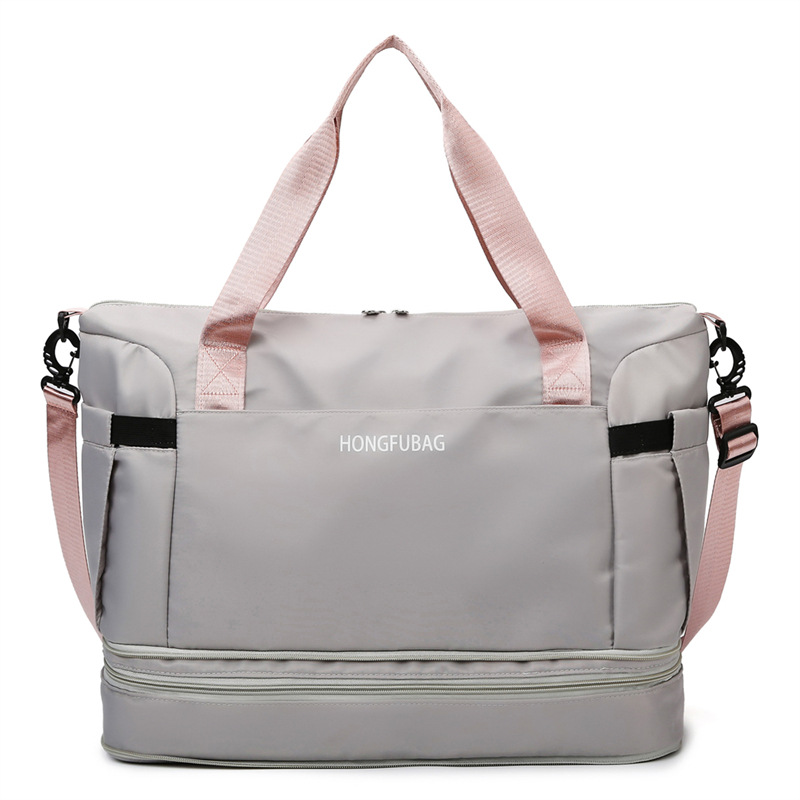 Bolsa de yoga expandible de gran capacidad, bolsa de viaje de mujer, bolsa deportiva casual simple, bolsa de ejercicios de negocios, bolsa de equipaje universal