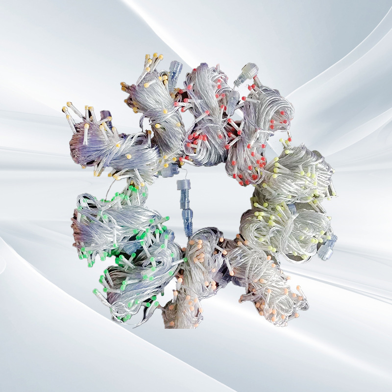 LED Small Colorful Lights Flashing String Lights Full of Stars Colorful Color Changing Neon Outdoor Spring Festival Warm Golden Yellow Purple White Light