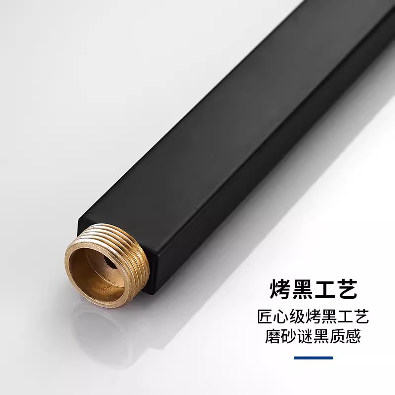 Ducha de comercio exterior transfronterizo elevador columna de ducha barra de extensión de ducha tubo 30cm 40cm tubo recto conexión de altura