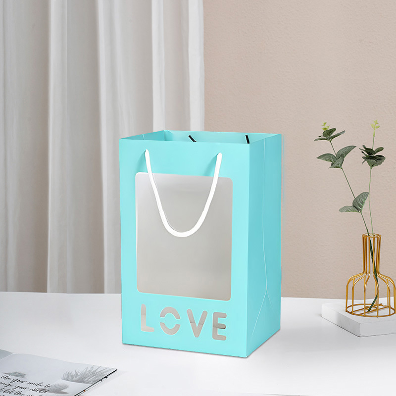 Tiffany azul LOVE; pequeño 18*13*25 cm