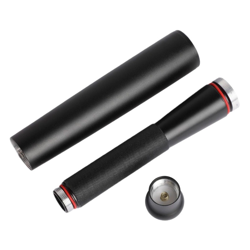 Venta caliente transfronteriza linterna de autodefensa fuerte luz bate de béisbol patrulla hogar al aire libre linterna de palo de diente de lobo