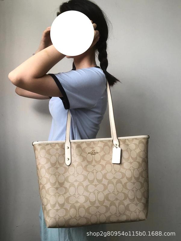 Koujia 24 新しい City30 トートバッグ大容量ジッパーショルダー通勤脇の下バッグ老眼ファッションレディースバッグ|undefined