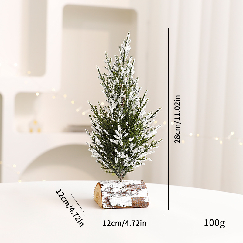 2025 transfronterizo nuevo árbol de Navidad decoración de árbol de Navidad escena de árbol de Navidad maceta de plástico decoración de árbol de Navidad al por mayor