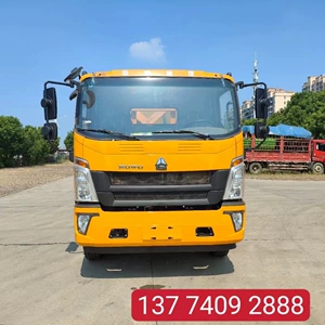Sinotruk 100K toqquşma əleyhinə bufer yük maşını, yol təhlükəsizliyi üçün