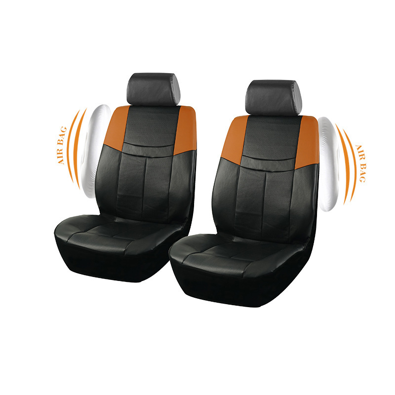 Pu Leather Car Seat Cover, All-Inclusive, Anti-Stain, Anti-Scratch, Universal for Cars, Suvs, Trucks, Front and Rear Seat Protection Cover