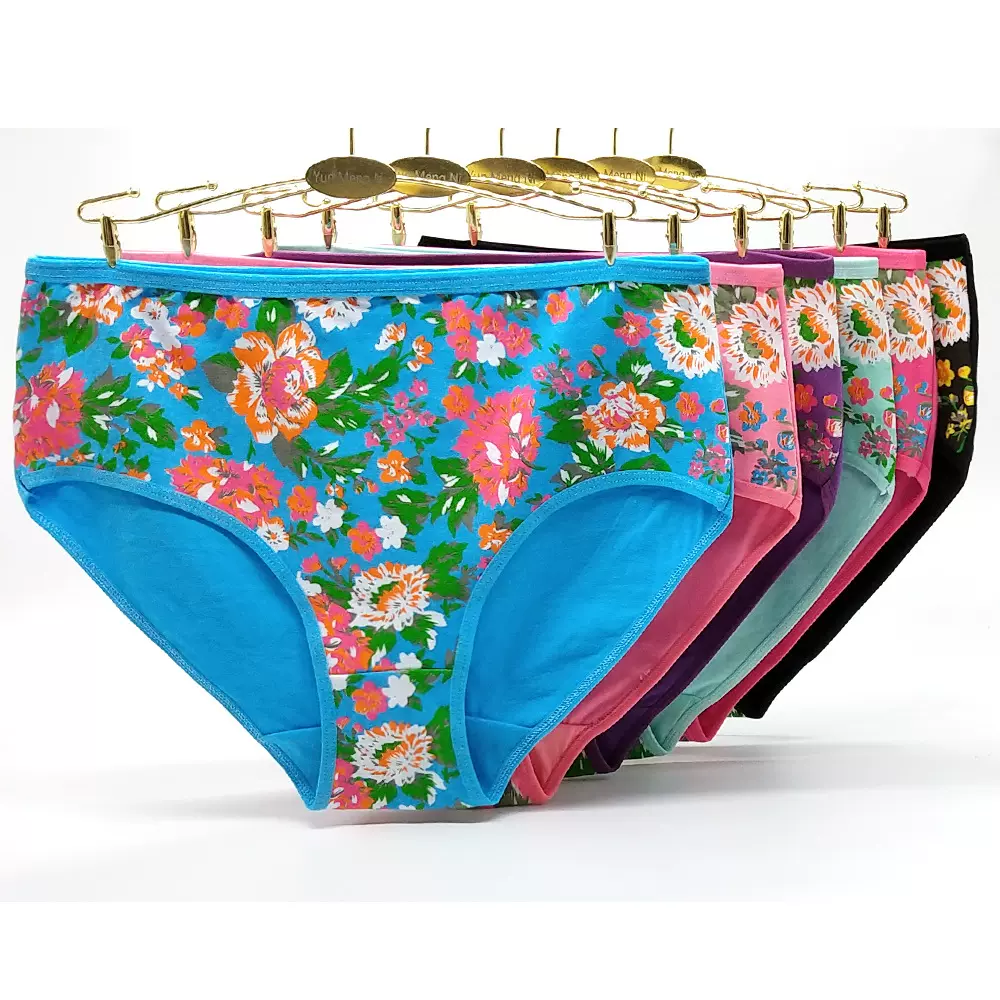 亚马逊现货高腰大码内裤女 外贸跨境厂家批发 舒适透气大码妈咪裤