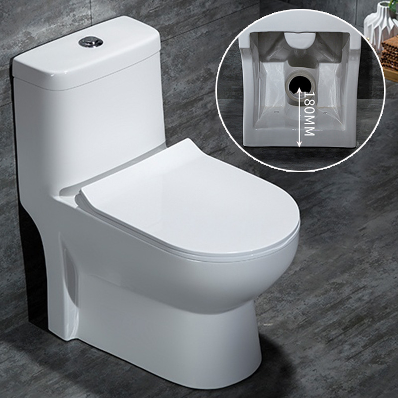 Asiento de inodoro con descarga trasera de fila de pared, tipo descarga para el hogar, decoración estándar de ingeniería de hotel, nuevo fabricante al por mayor