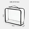 LV bag anti -dust bag transparent moisture -proof mildew -resistant bag matte frosted bottom PVC luxury bag storage