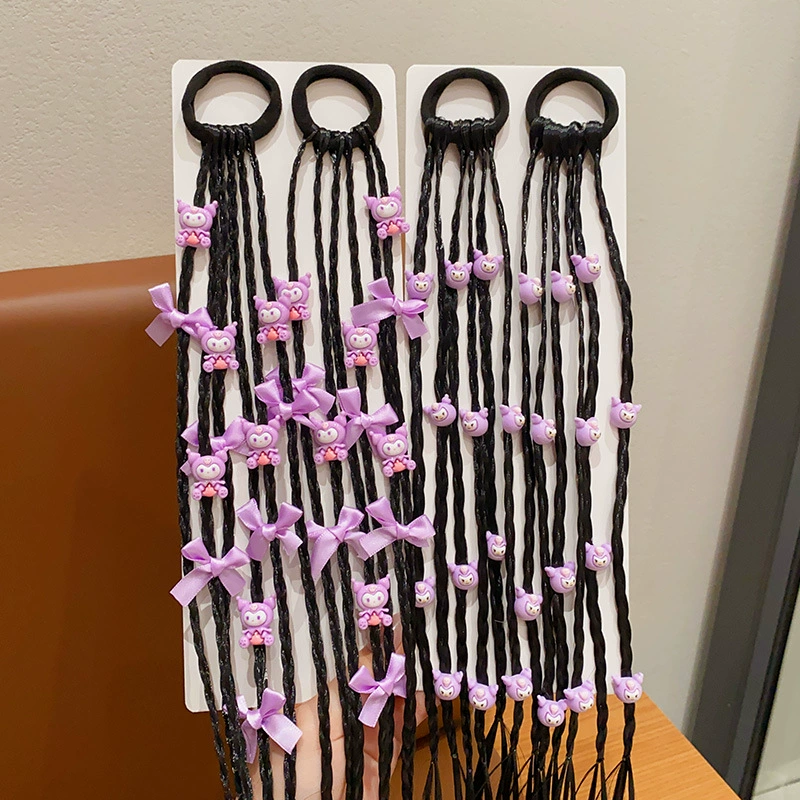 Санрио, детская wigs с хвостиком, хвостик, шнур для волос, бант для волос