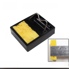 Manufacturer wholesale soldering iron stand, simple mini soldering iron stand, 800 degree temperature resistant, bakelite soldering iron stand with sponge 