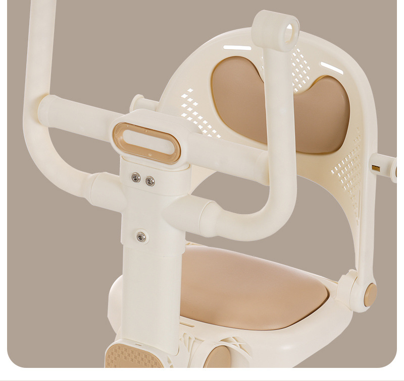 Electric Vehicle Front-Mounted One-Touch Folding Baby Seat, Universal Type Electric Scooter Adjustable Child Safety Seat, Child Seat